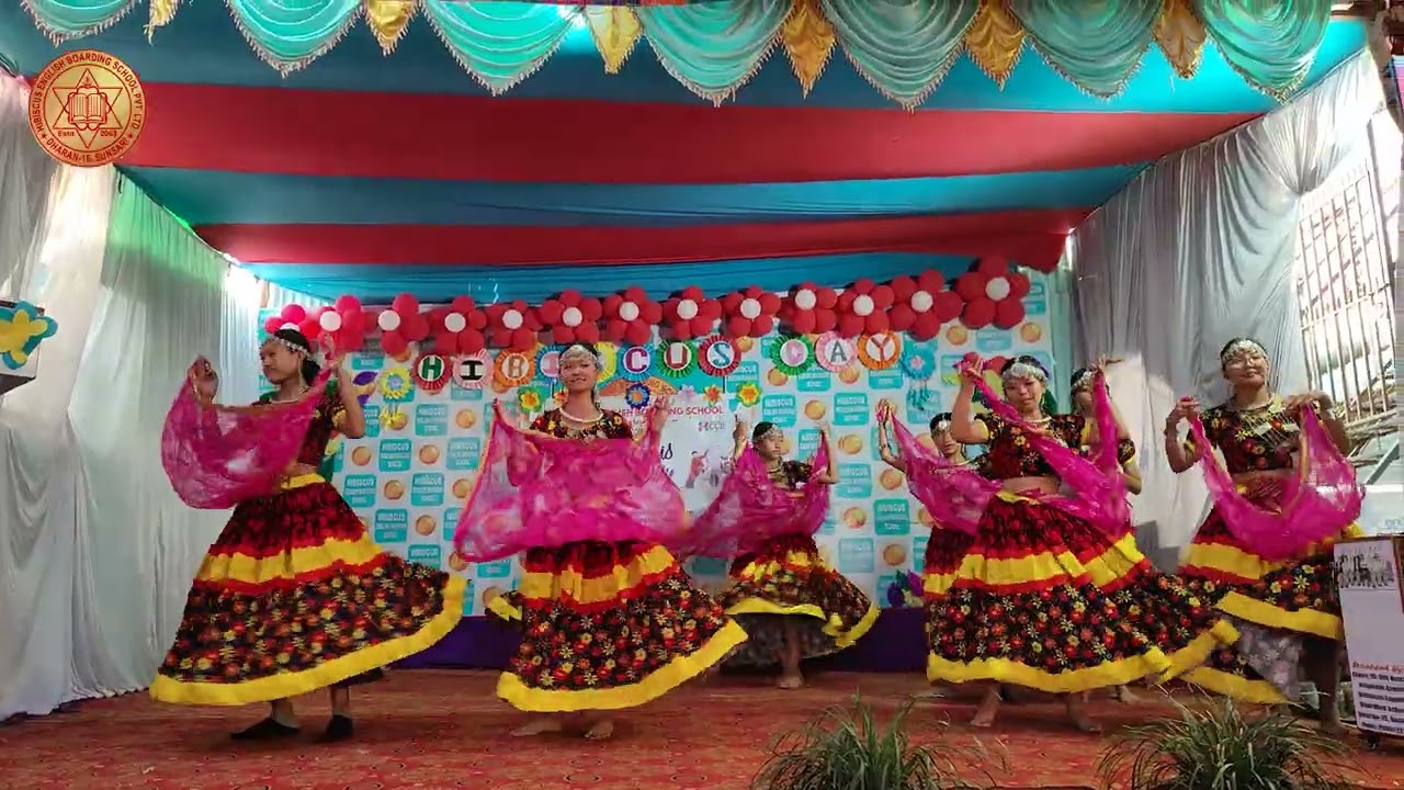 Tharu Dance | Class 8 Girls | Hibiscus Day 2082