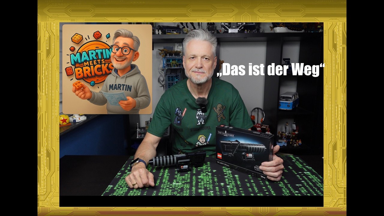 Cooles GWP the Dark Saber aus der Mandalorianer, Lego Star Wars 40917