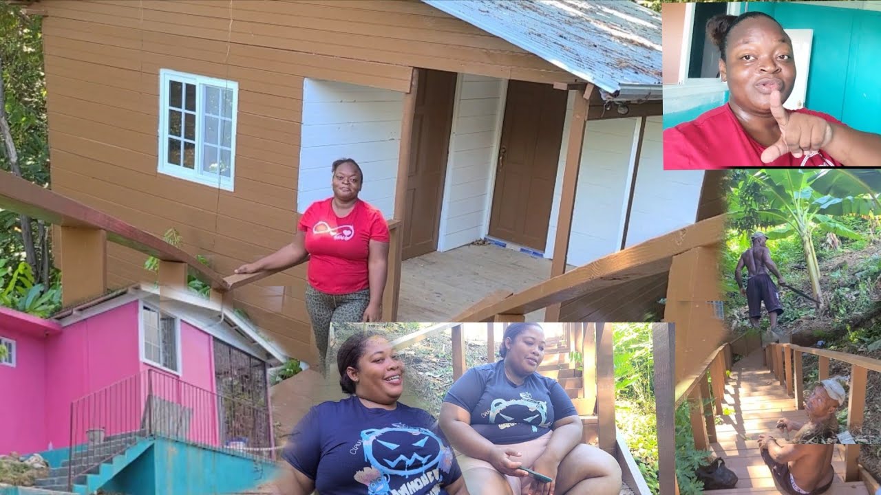 We went to the pink house and the cabin @Colaz Smith TV wow🥰🥰