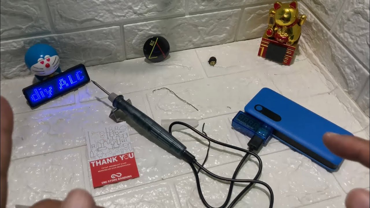 Review USB Soldering Iron 8 Watt Temperatur 3 Mode