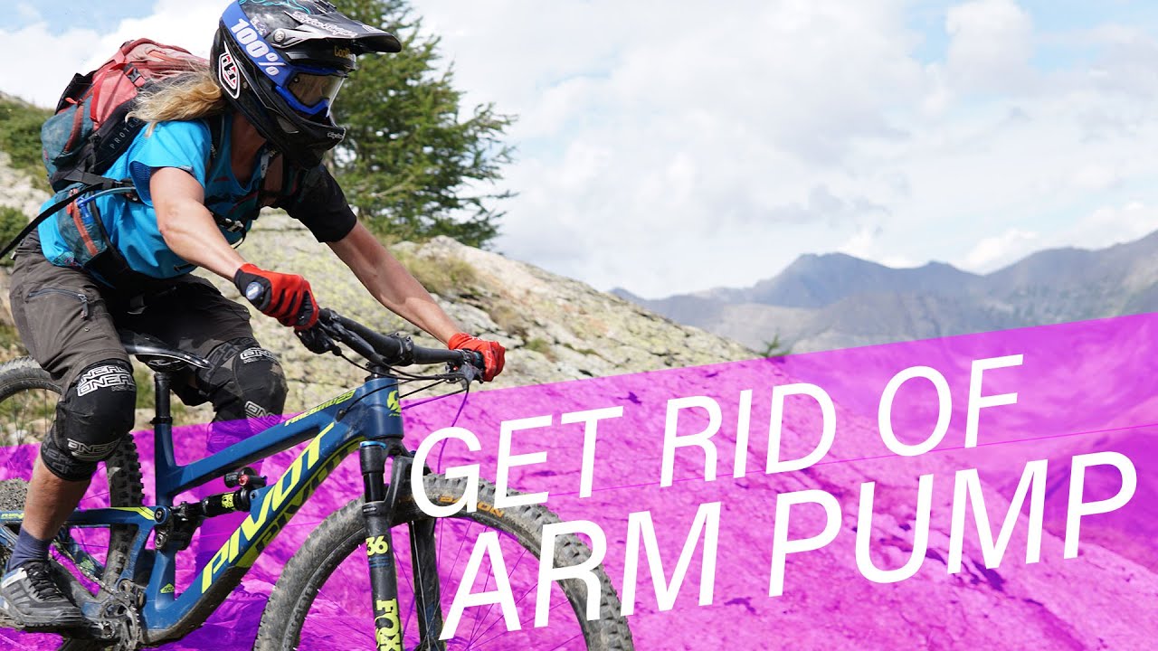 Get rid of SORE ARMS on your MTB!