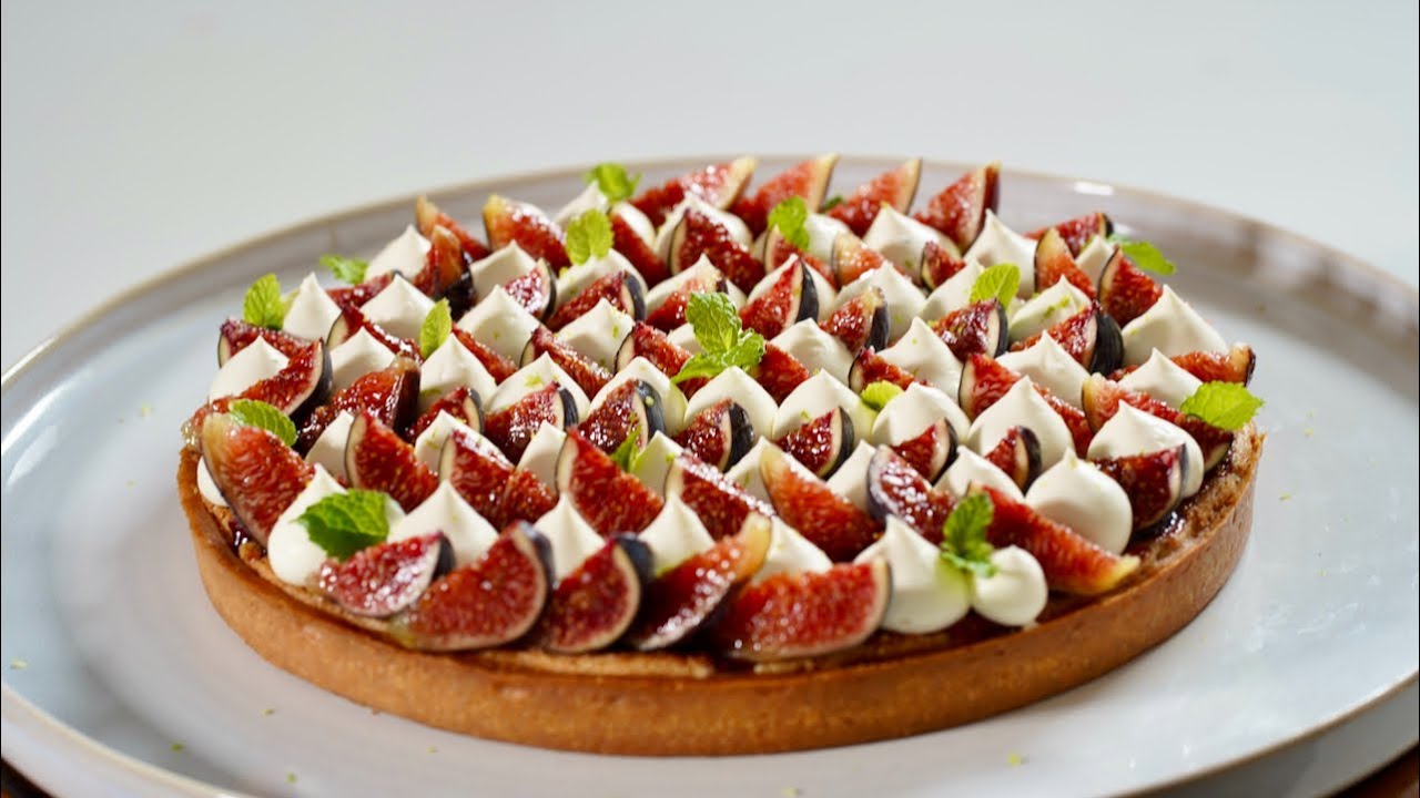 Fig Tart Recipe &ndash; Bruno Albouze