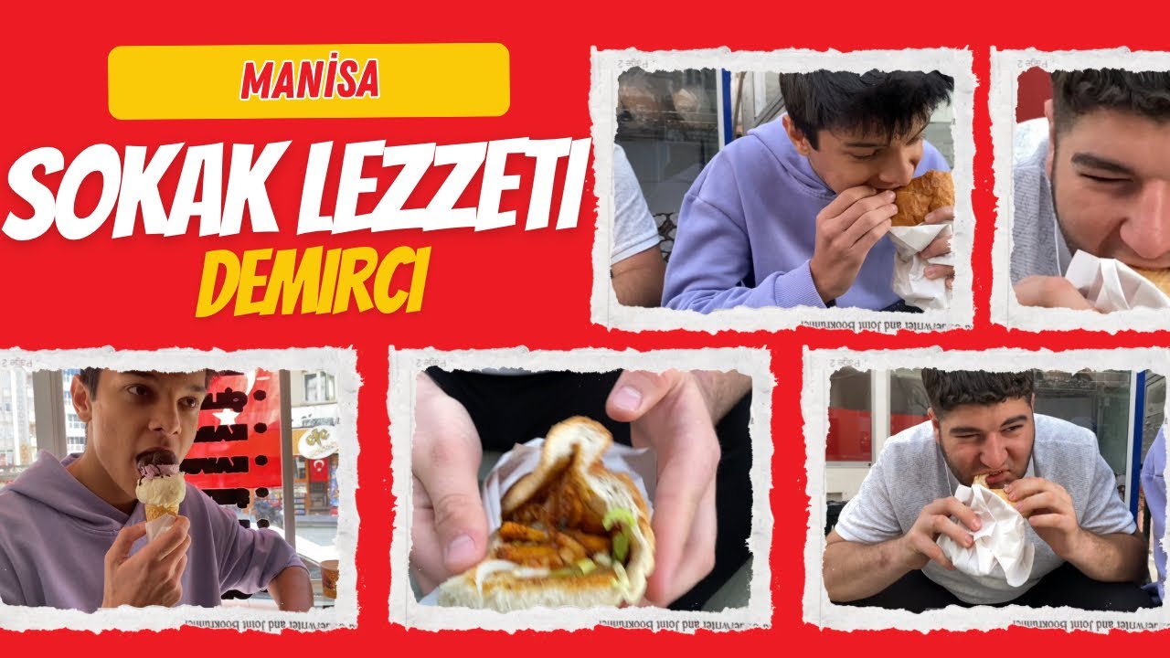 Manisa/Demirci Sokak Lezzetleri✅ (öğrenci mekanlarını test ettik!!)