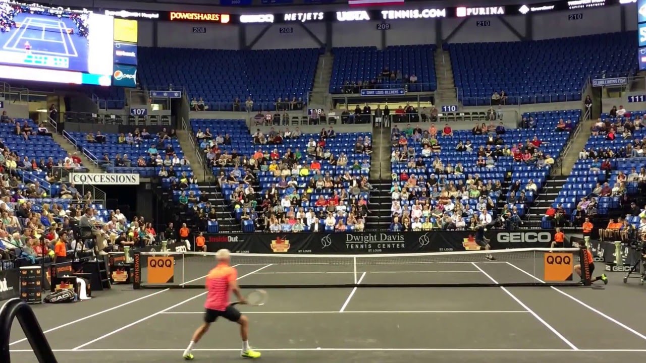 Andy Roddick def. John McEnroe 6-3