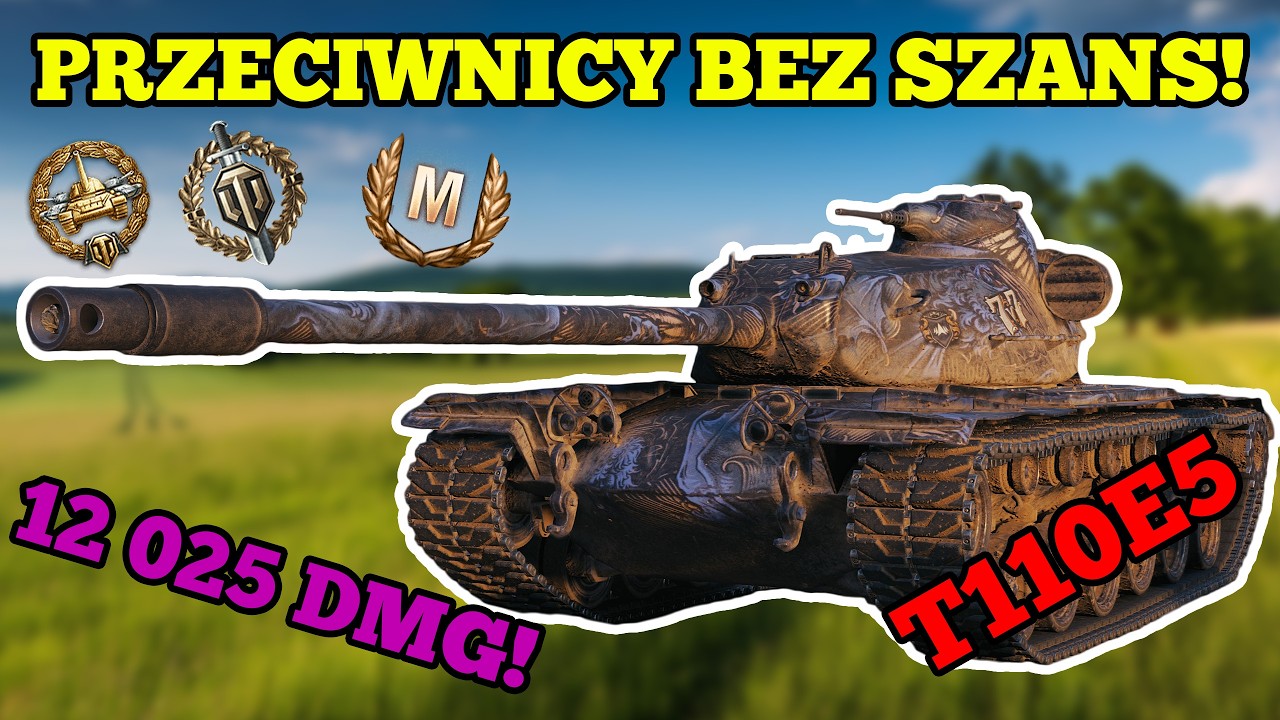 Amerykańska bestia wraca do gry! T110E5 miażdży rywala na Kopalniach!