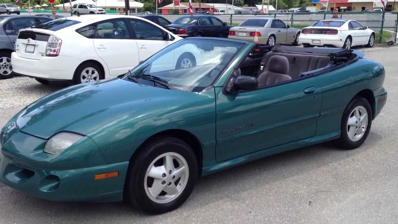 1999 Pontiac Sunfire GT - View our current inventory at FortMyersWA.com