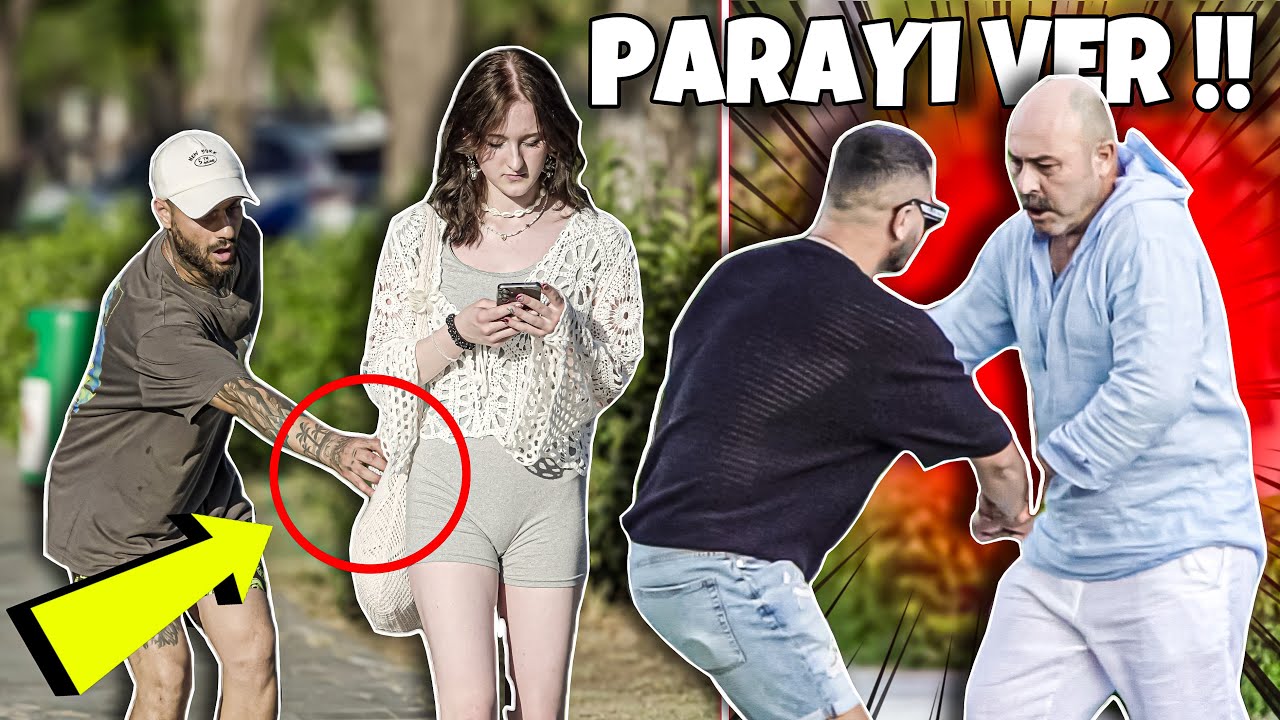 HIRSIZ GİBİ İNSANLARI TROLLEMEK 8 !!( MİLLET ÇILDIRDI !!)- SOSYAL DENEY