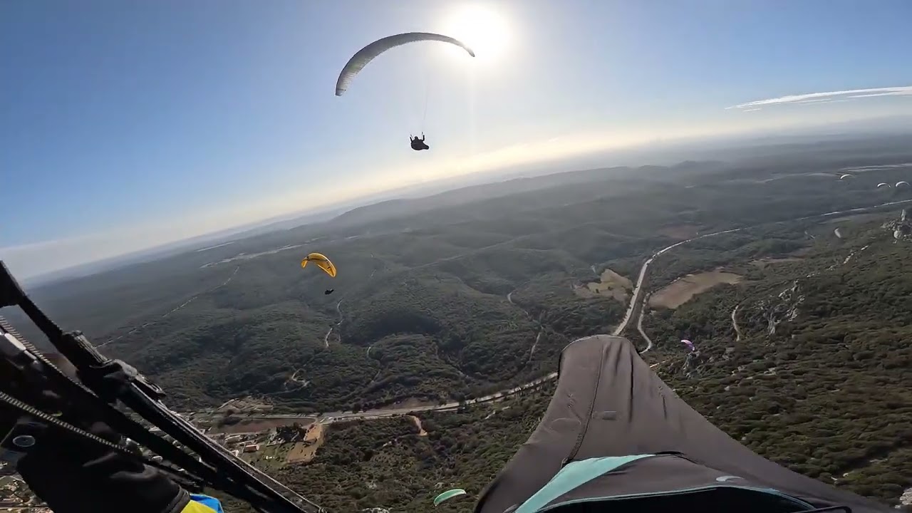 21 janvier, Parapente au Mont Bouquet