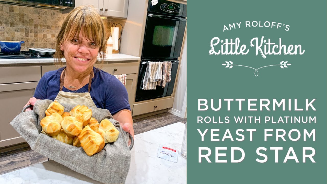 Amy Roloff Making Buttermilk Rolls with Platinum Yeast from Red Star