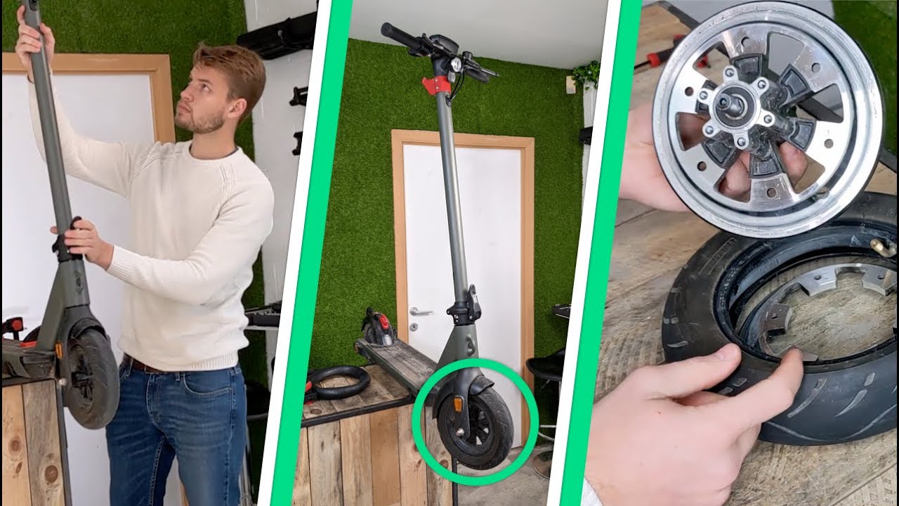 TUTO Wispeed - Changer la ROUE AVANT d’une Trottinette Wispeed SUV1000 - Pneu et Chambre à air 🛴💚