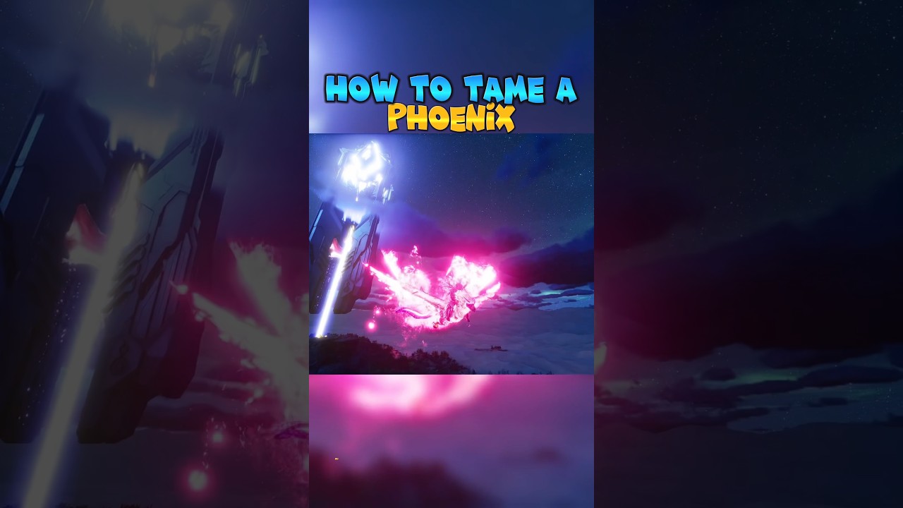 🔥🦜Как приручить феникса в ARK Survival Ascended #arksurvivalascended #игра #phoenix