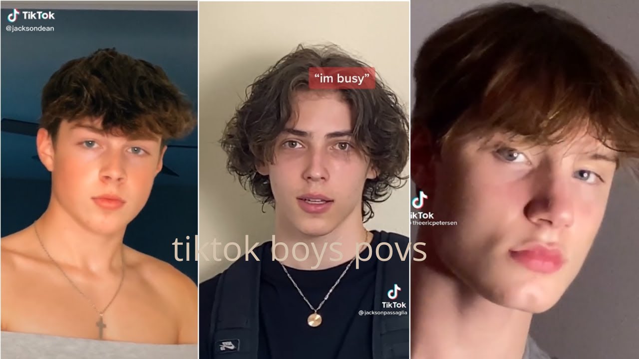 tiktok boys povs