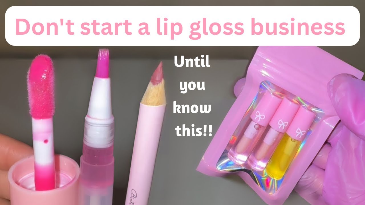 How to Start a Lip Gloss Business From Home | Beginner-friendly 