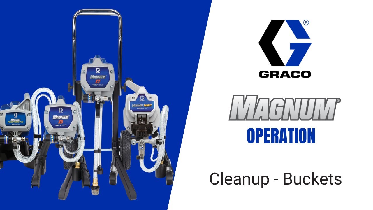 How To Clean Your Sprayer Using Buckets