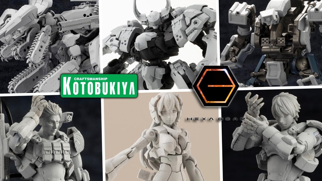 SHIZUOKA HOBBY SHOW 2024 [KOTOBUKIYA - HEXA GEAR]