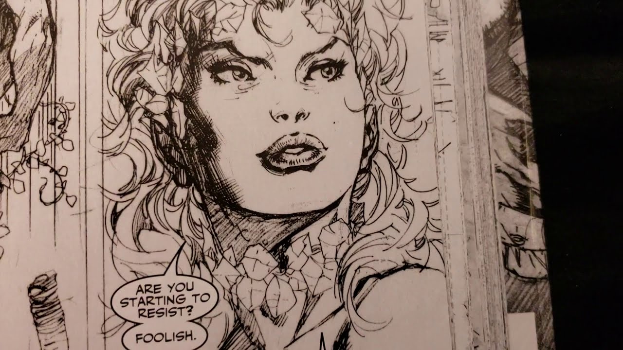 Batman Hush Unwrapped: Jim Lee Pencils! Part #4