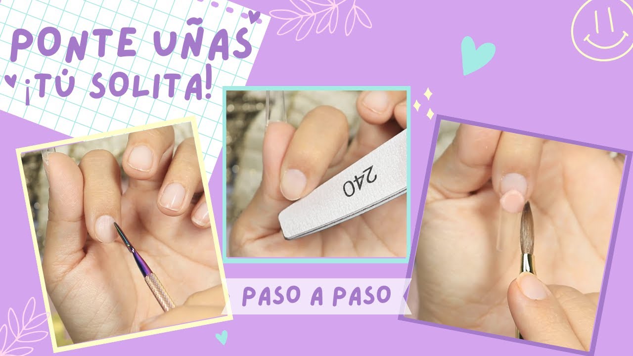 Aplicación de UÑAS ACRÍLICAS paso a paso desde cero CLASE GRATIS!