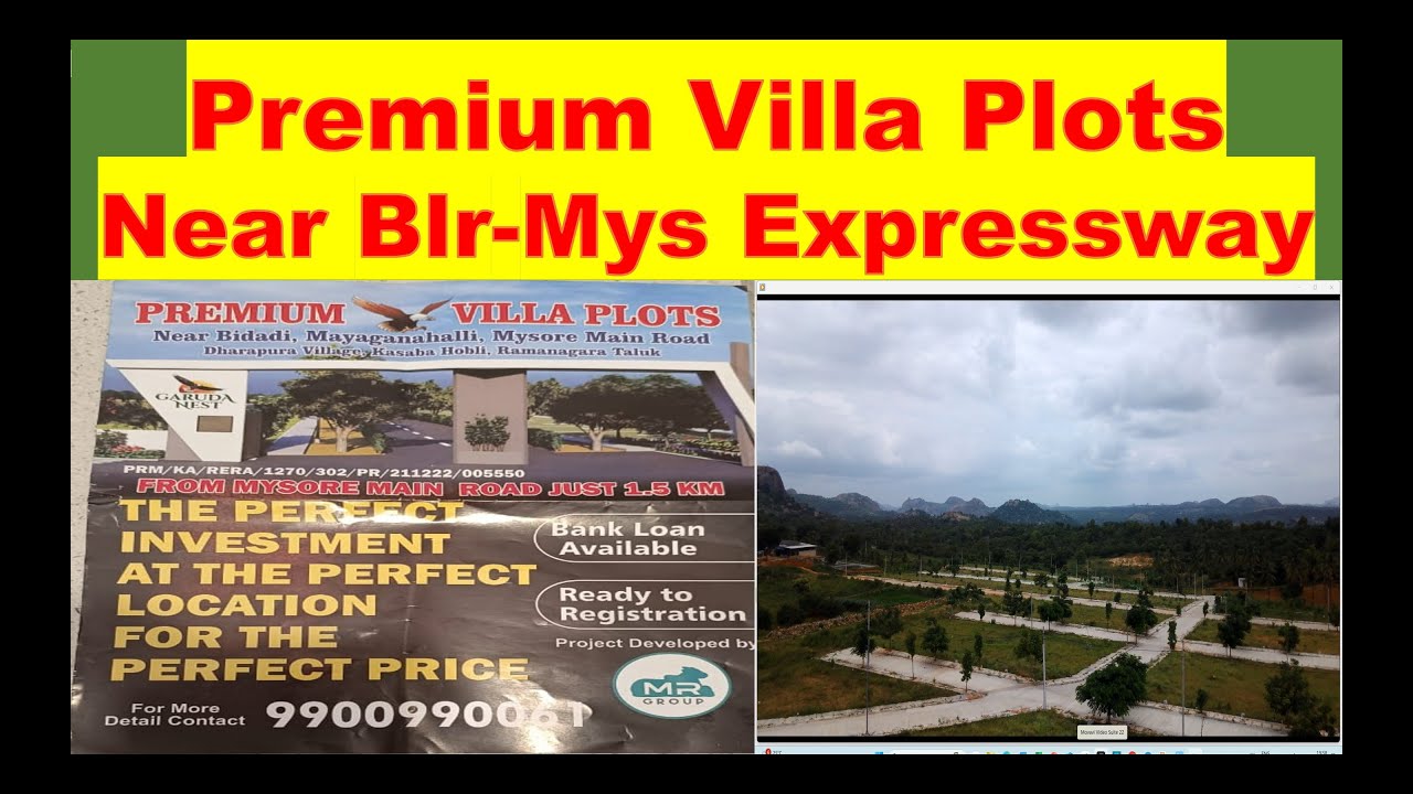 Villa Plots just 1.5kms from Bangalore-Mysore Expressway | Plots near Bangalore | #plots