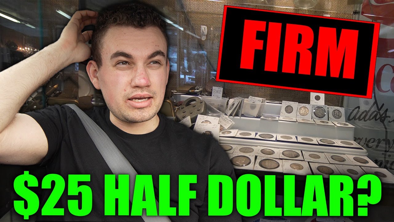 Antique Shop SELLS CULL Silver Half Dollars for $25? (Can Sellers GET HOOKED?)