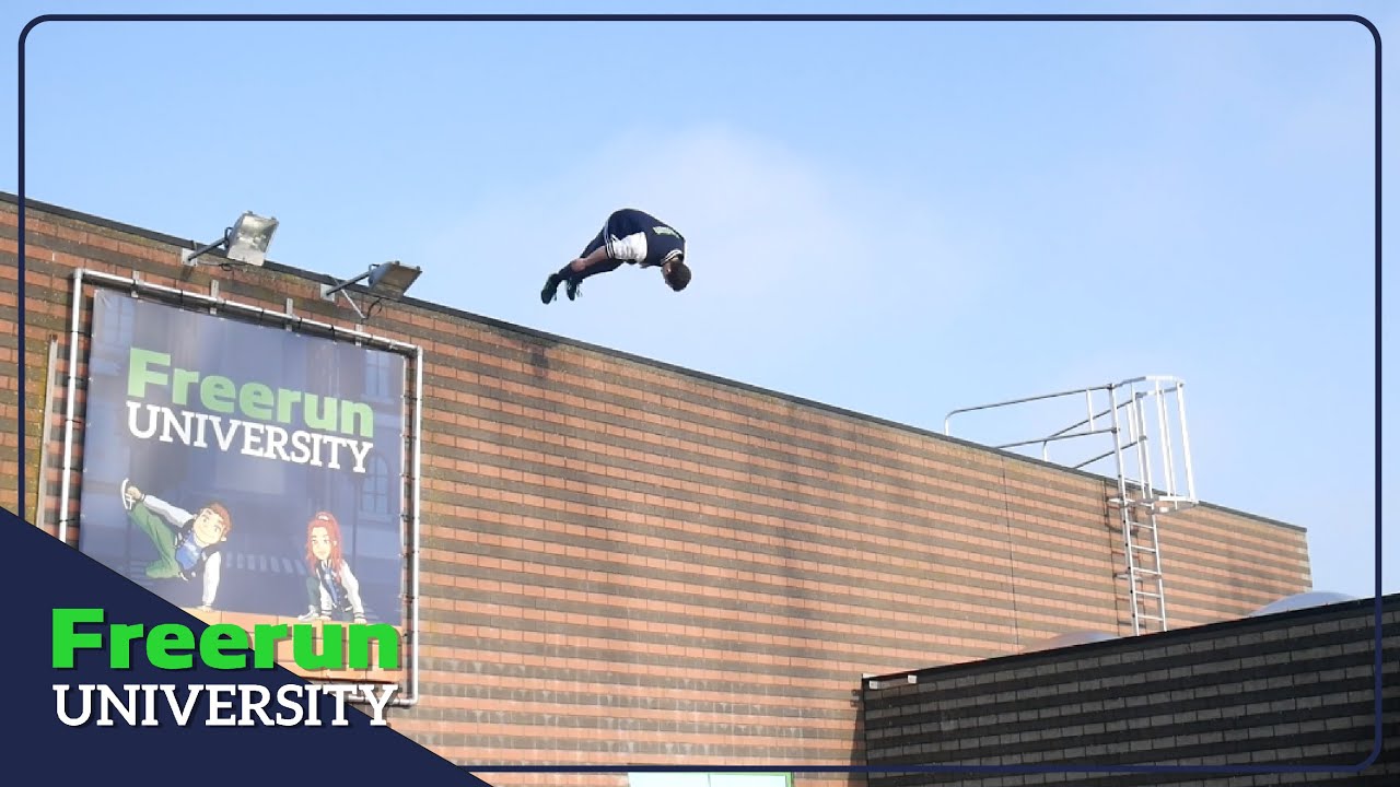 JUMP VAN DAK FREERUN UNIVERSITY | Challenge #1