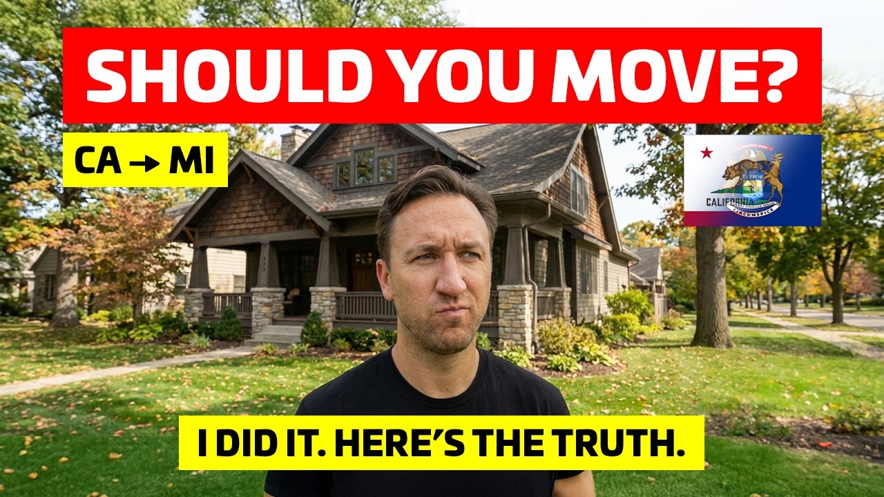 Should I Move to Michigan from California? (I Did It)