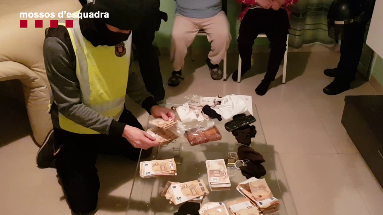 Operatiu dels Mossos d'Esquadra contra el tràfic de droga a Valls i Reus