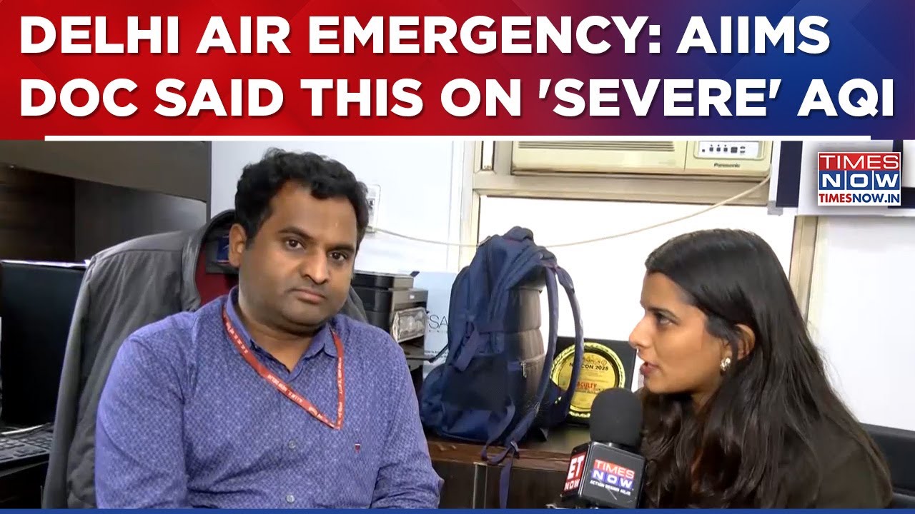 'Not Air, But Medical Emergency' AIIMS Pulmonary Doc Saurabh Mittal Sounds Alarm As Delhi Suffocates