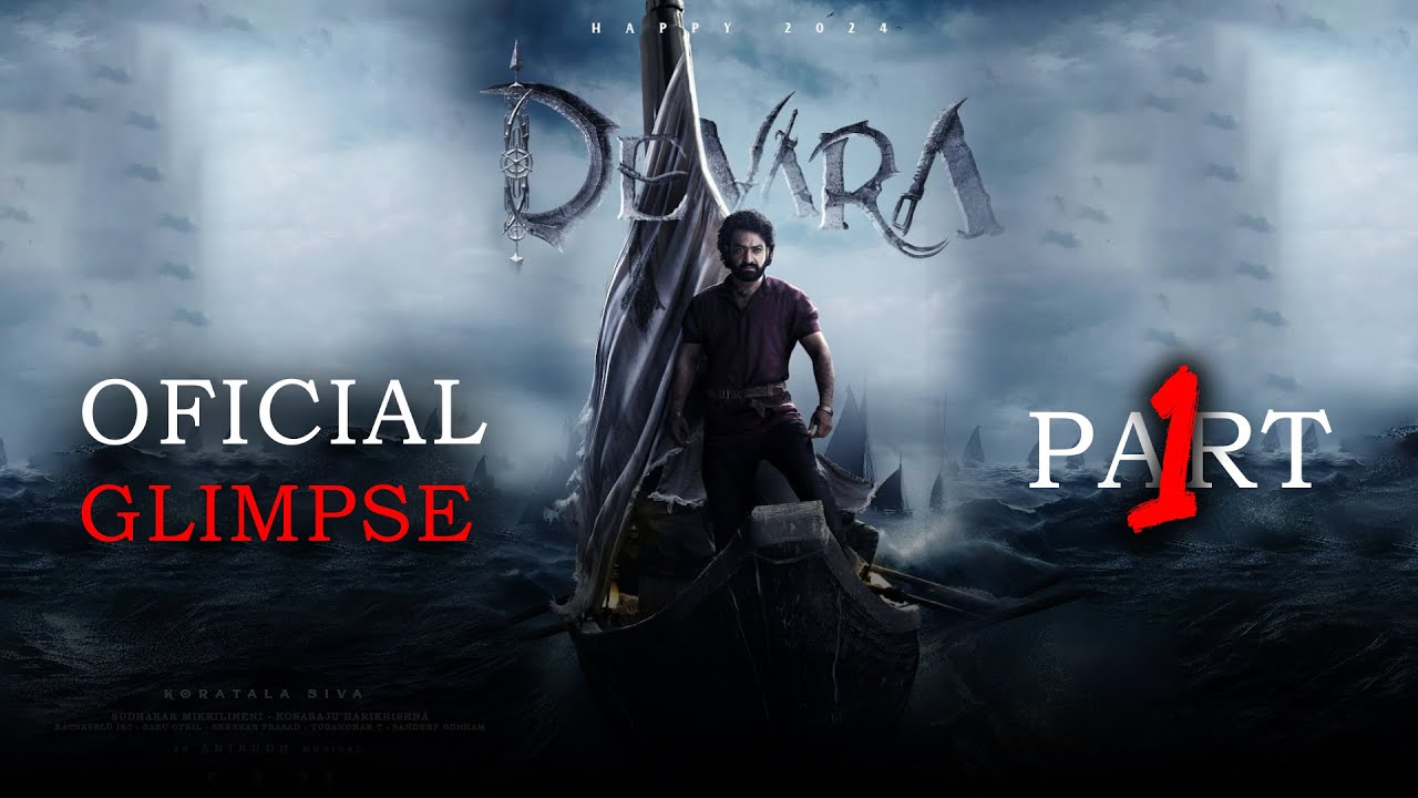 Devara Part 1 Official Glimpse | Devara Motion Poster | Jr NTR | #ntr30firstlook