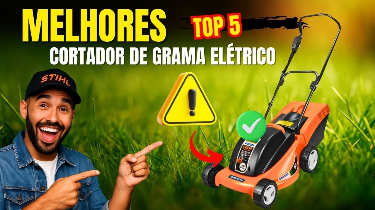 Os 5 Cortadores Elétricos que Vão Salvar Seu Gramado em 2026