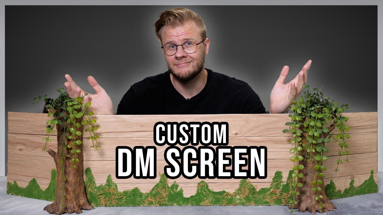 Make Your Own D&D DM Screen - Cheap & Easy build