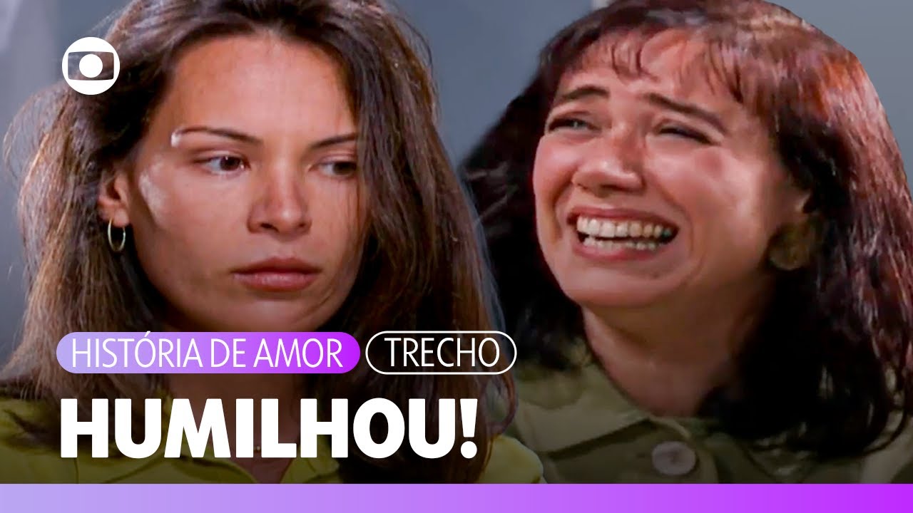 Sheila debocha da cara de Paula e a humilha!  História de Amor | TV Globo