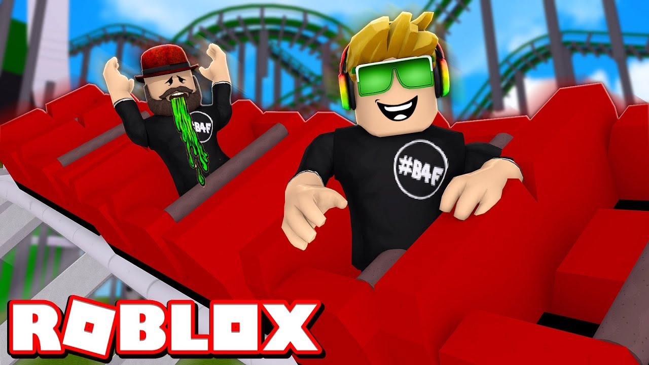 RIDING FASTEST ROLLER COASTER in ROBLOX POINT THEME PARK 2