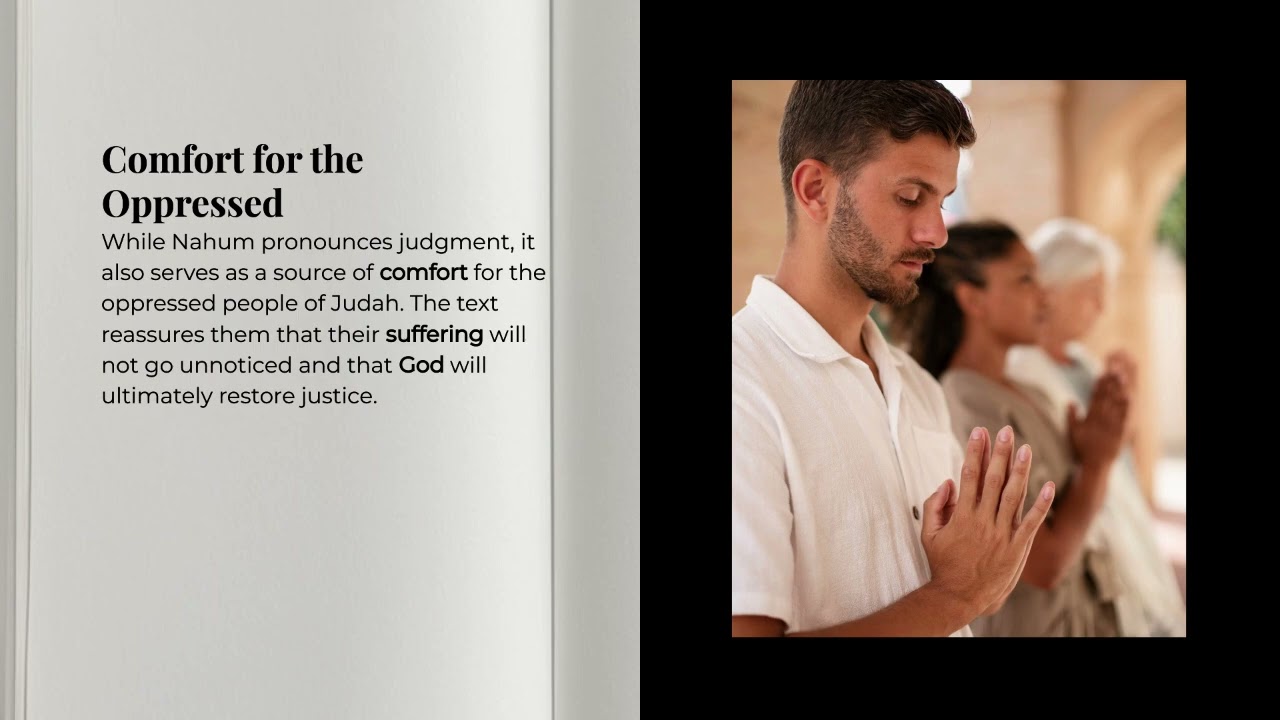 Nahum: God's Judgment on Nineveh and Justice Revealed