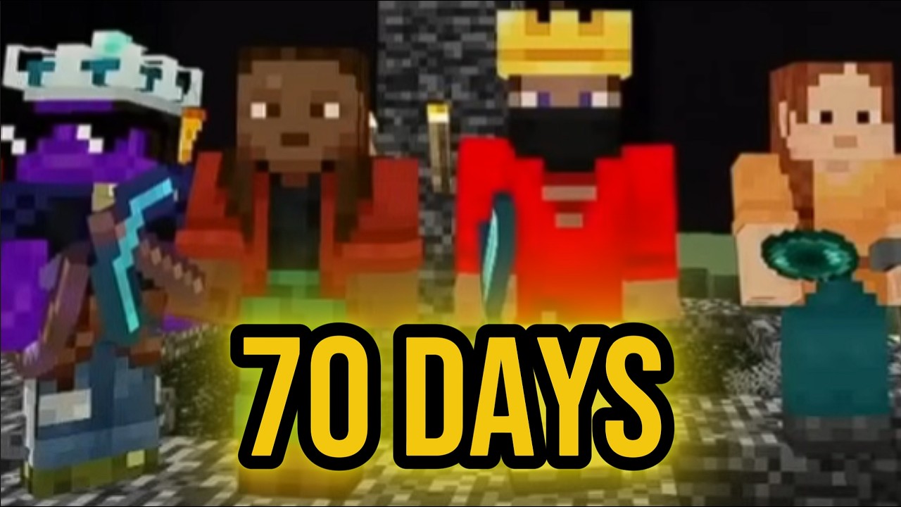 [M] 4 Noobs try to beat Minecraft