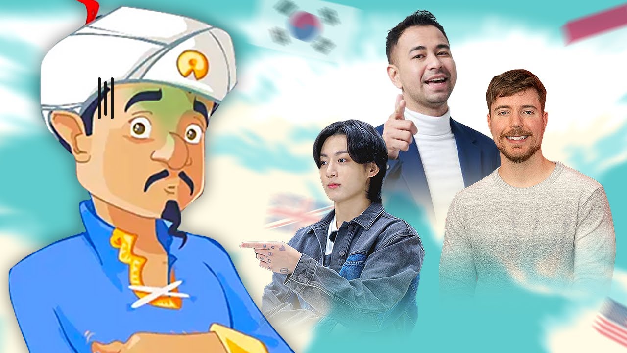 Aku Tantang Jin ini Menebak Artis Setiap Negara di Dunia