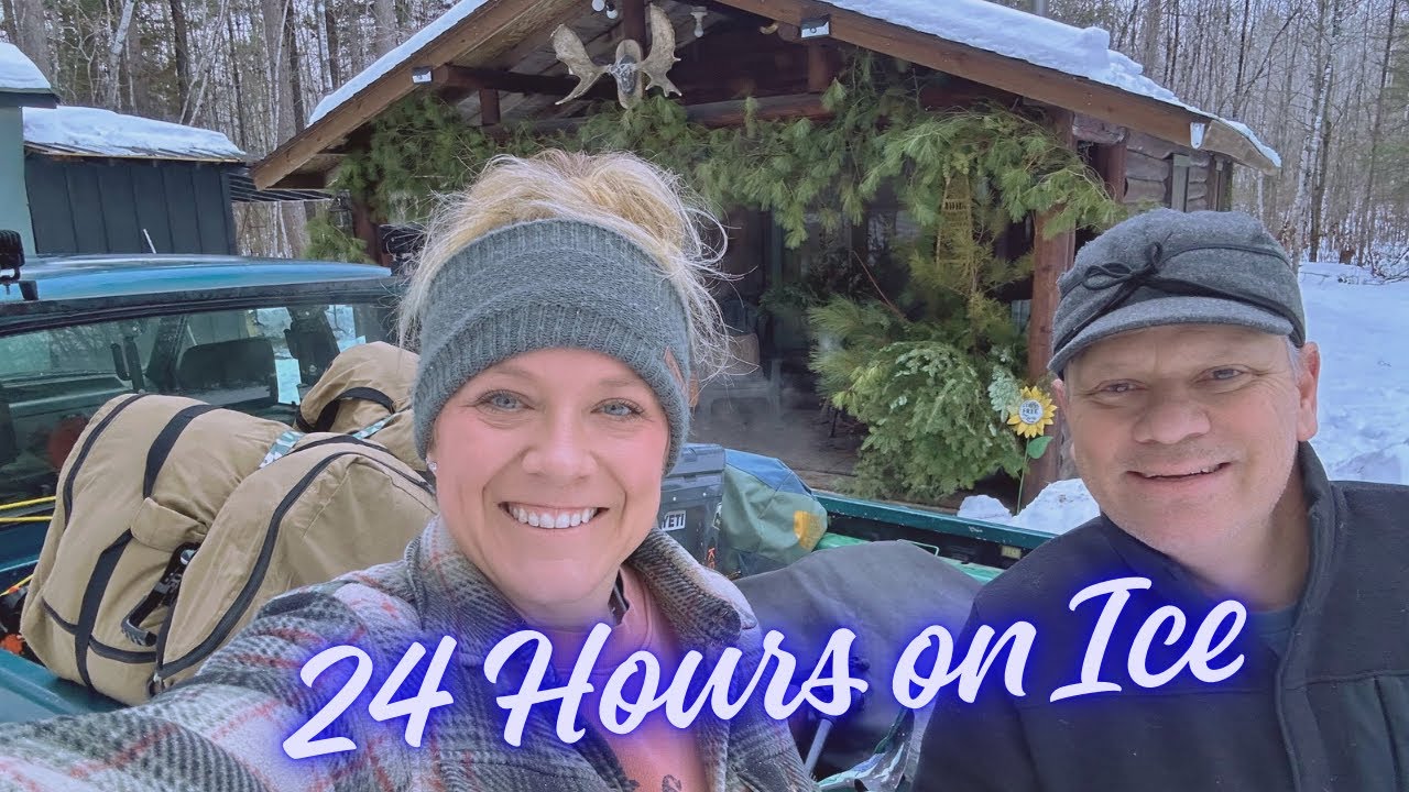 Ice Fishing Overnight – 24 Hour Winter Adventure