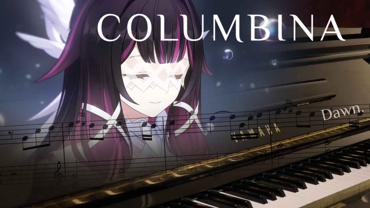 Columbina: Where She Dwells Piano Arrangement | Genshin Impact