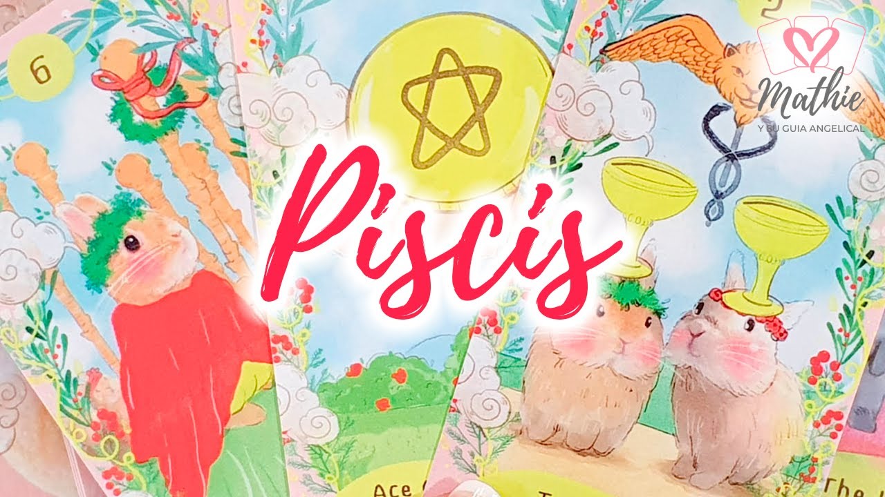 PISCIS🐰🐾ESTOY ALUCINADA!! 😍QU&Eacute; EMOCION Horoscopo piscis del 18 al 24 de septiembre 🐰mathicita