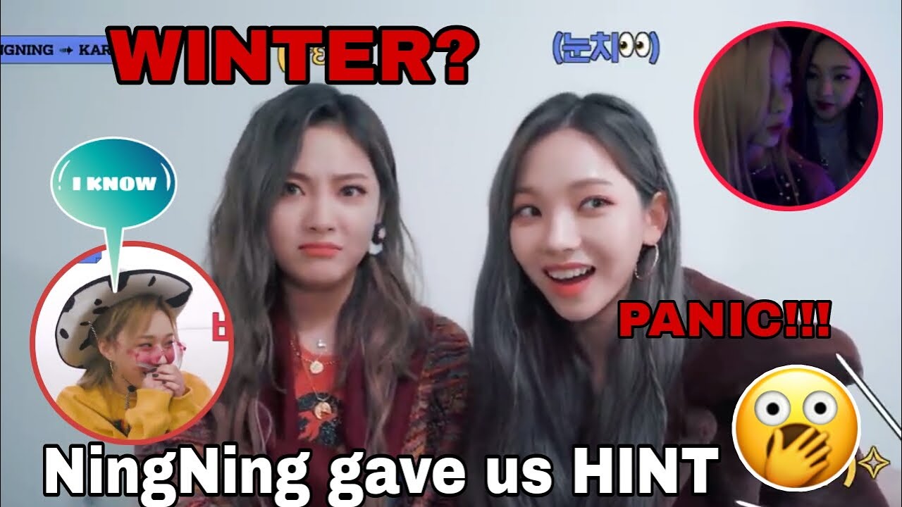AESPA WinRina/JiMinJeong HINTS ⚠ ft. Subtle moves | Winter & Karina 2021