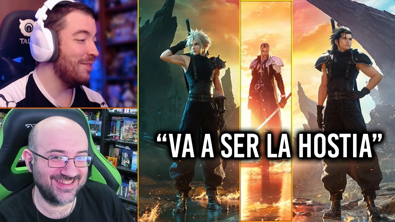 "TENGO DEMASIADO HYPE" Caith y L0k0hGaming hablan de Final Fantasy VII Rebirth y sus EXPECTATIVAS