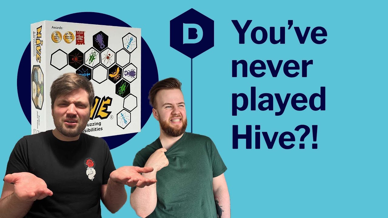 The chess like strategy game you NEED to try | You've Never Played Hive?!