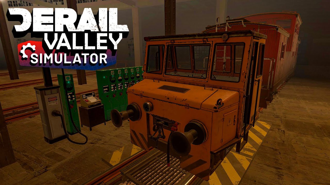 Derail Valley - Обзор нового локомотива BE2-260