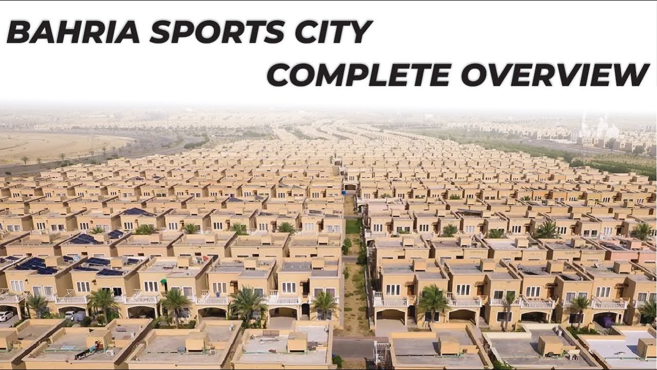 🏡 Bahria Sports City Karachi Full Review 🏙️ | 🛏️ Living, 💰 Investment & 🏟️ Amenities Explained!