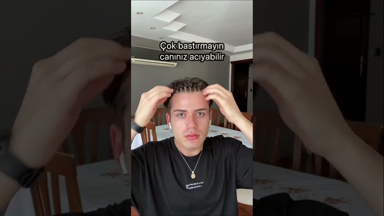 Taç Kullanarak Saç Şekillendirme (ERKEKLER İÇİN)