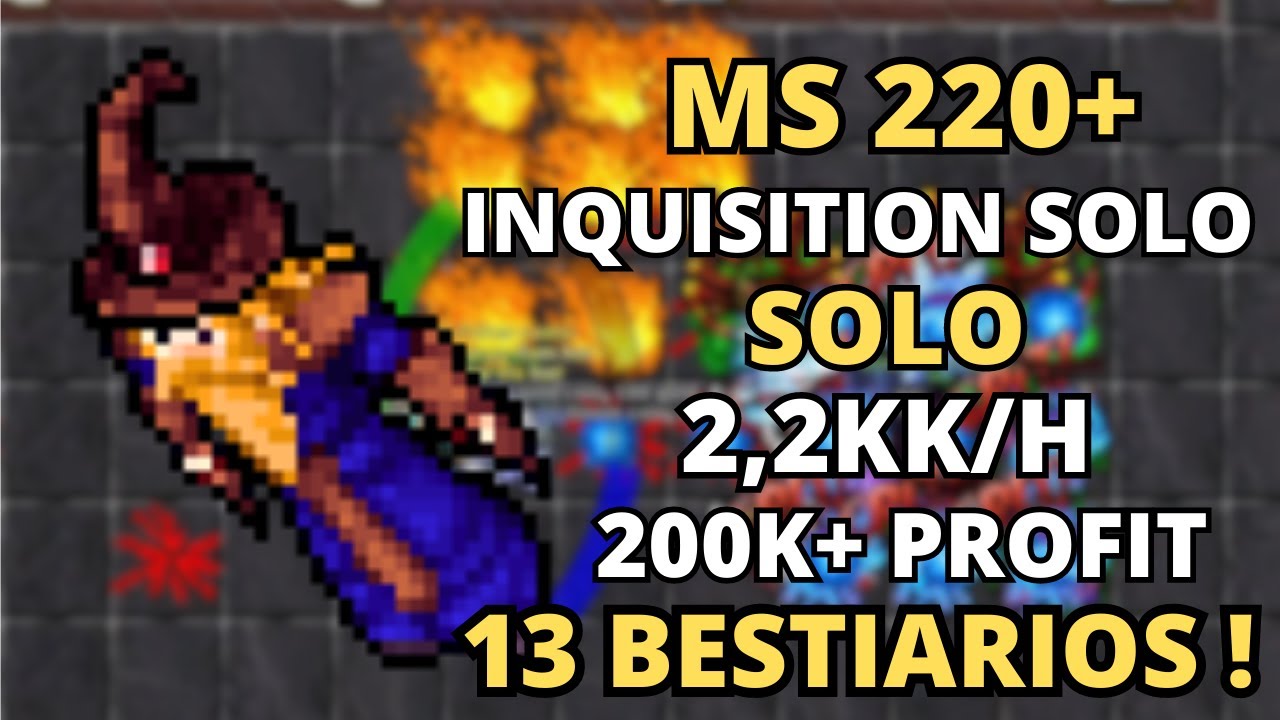 MS/ED 220+ INQUISITION SOLO - 2,2KK/H - 200K+ PROFIT