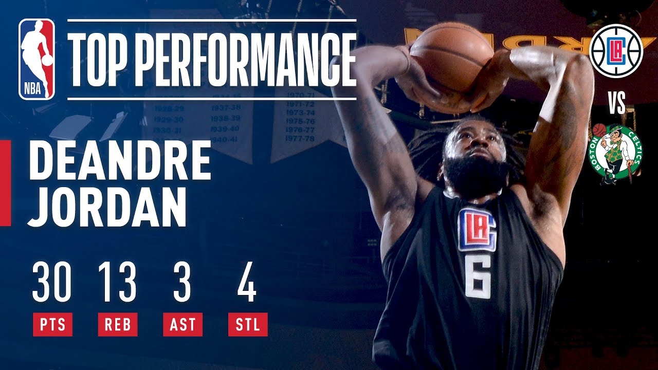 DeAndre Jordan Skies For 30 Points and 13 Boards in Boston | February 14, 2018