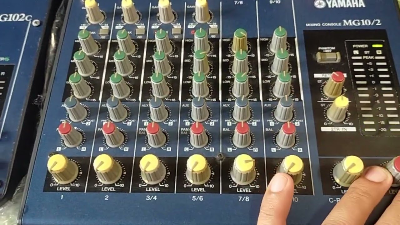 Yamaha Mixer MG102C & MG10/2 10Chennel serial Original from Japan 🇯🇵