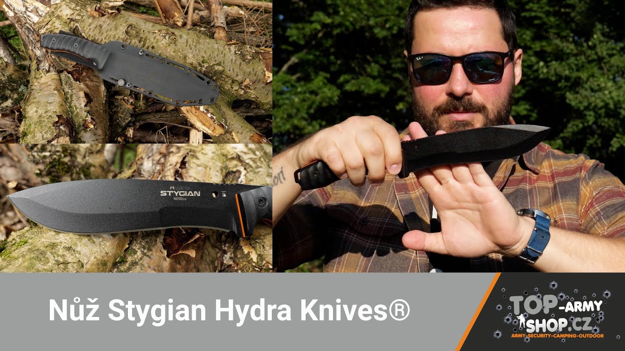 Nůž Stygian Hydra Knives® Největší z největších! Rigad
