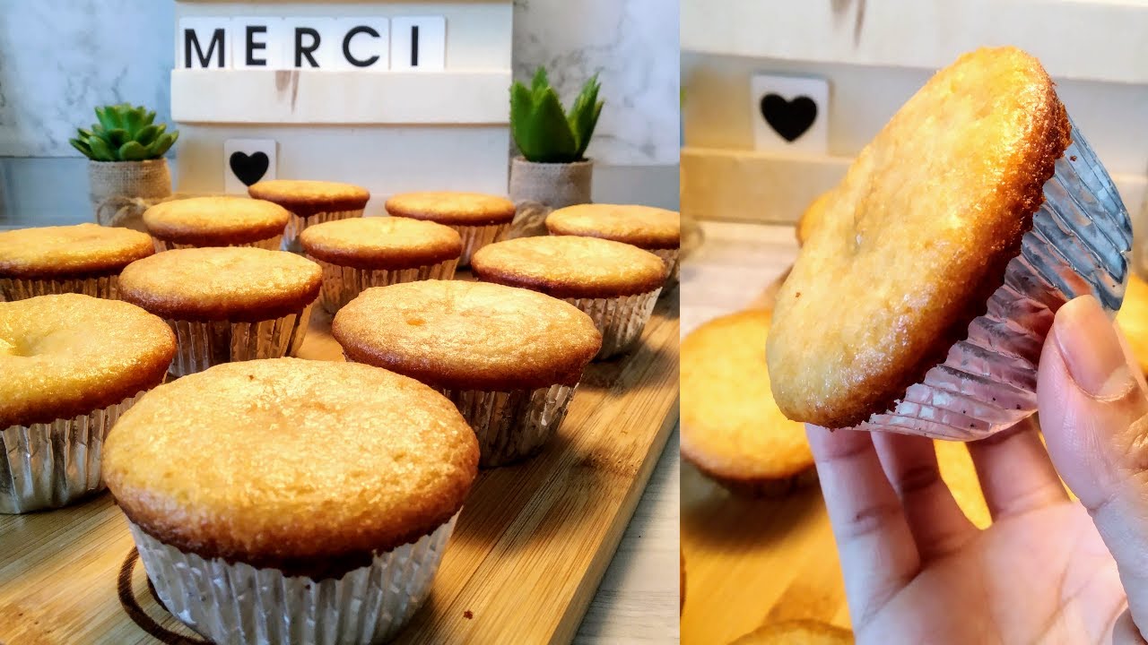 Madeleines SANS œufs 😜 très moelleuses👌