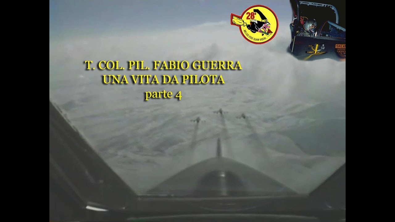 T. COL. PIL. FABIO GUERRA  1º decollo notturno con F 104 : quando la morte è distratta  9 10 1984 #4
